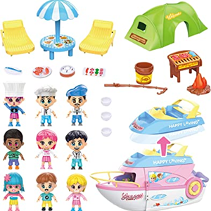 اسباب بازی عروسک ست کشتی تفریحی Cruise Ship Set -اسباب بازی عروسک دخترانه